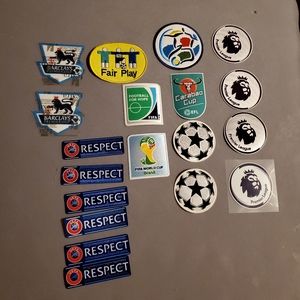 MISCELLANEOUS RARE Soccer Patches. Premier League Europe, Champions League ETC.